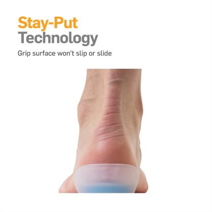 natracure silicone hiel zooltje stay-put technology